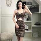 Leopard Strap Dress