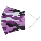 Handmade Water-repellent Face Mask Cover (camouflage)(adult) Purple - Adult