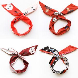 Printed Criss Cross Headband