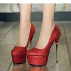 Stiletto-heel Platform Pumps