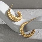 Crinkled Earring