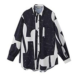 Printed Oversize Shirt