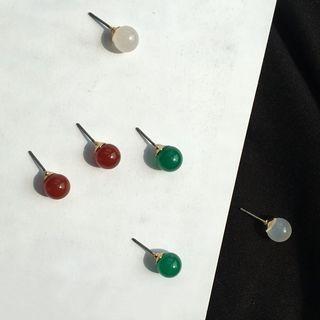 Agate Ear Stud