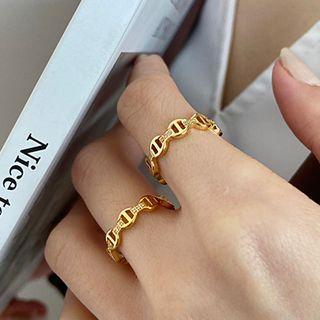 Chain Stainless Steel Open Ring