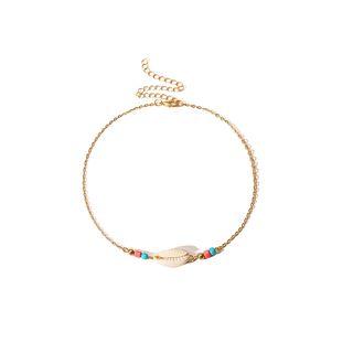 Scallop & Bead Choker
