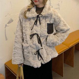 Long-sleeve Collar Fleece Jacket