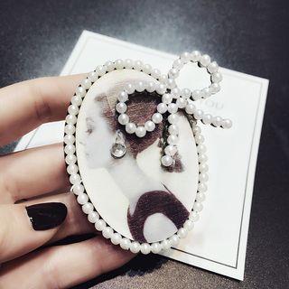 Printed Brooch