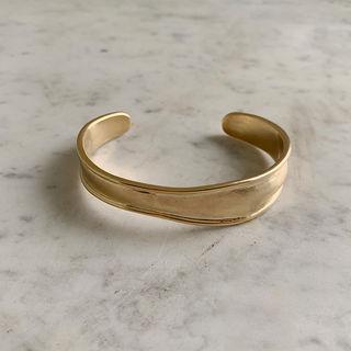 Open Band Bangle Gold - One Size