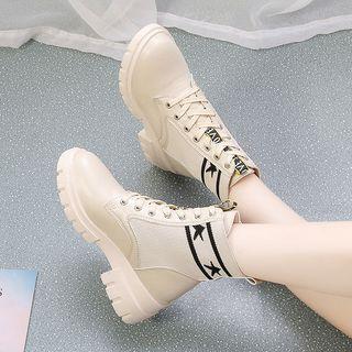 Star Detail Platform Short Boots