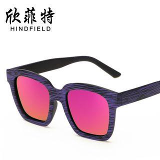 Wooden Patterned Sunglasses