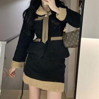 Bow Jacket / Mini Skirt