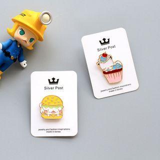 Ice Cream Alloy Brooch
