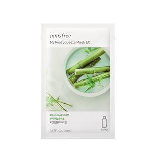 Innisfree - My Real Squeeze Mask Ex - 14 Types Bamboo