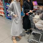 Kangaroo Oversize Long Hoodie Dress