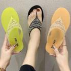 Beaded Pvc Flip Flops