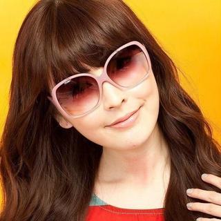 Oversized Retro Sunglasses Pink - One Size