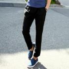 Band-waist Tapered Pants