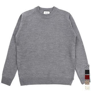 Couple Rib-knit Sweater