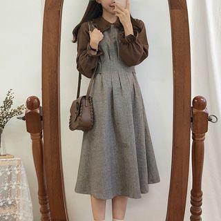 Mini A-line Pinafore Dress