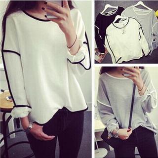 Piped Pullover