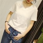 Rhinestone Short Sleeve T-shirt