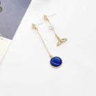 Non-matching Faux Pearl Mermaid Tail Dangle Earring