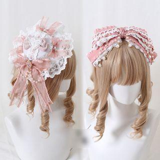 Lace Bow Headband / Hair Clip / Fascinator Hat / Choker (various Designs)