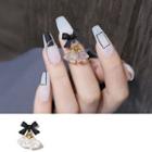 Bow Accent Bell Nail Art Decoration