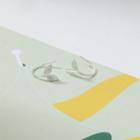 925 Sterling Silver Leaf Hook Earring As Shown In Figure - One Size