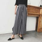 Geometric Dots Wide-leg Pants