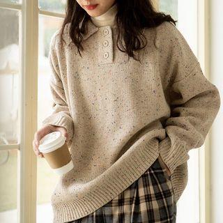 Multicolored Polo Sweater