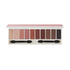 The Saem - Color Master Shadow Palette #03 Cool Burgundy 1.1g X 10pcs