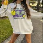 Racket Print Sweatshirt