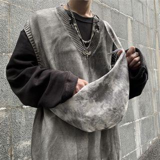 Tie-dyed Canvas Sling Bag