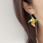 Pinwheel Drop Earring