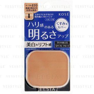 Kose - Elsia Platinum Brightness Up Foundation Spf 26 Pa++ (#410 Ocher) (refill) 10g