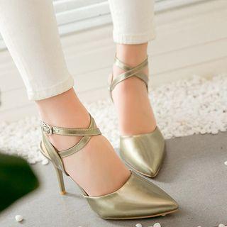Patent Pointy-toe High-heel Pumps