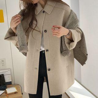 Collared Single Breasted Jacket