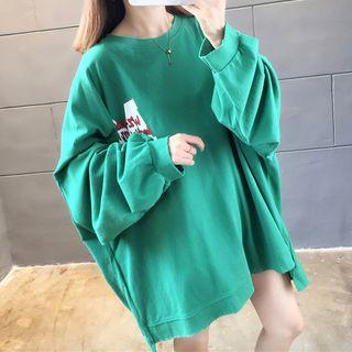 Oversize Printed Sweatshirt