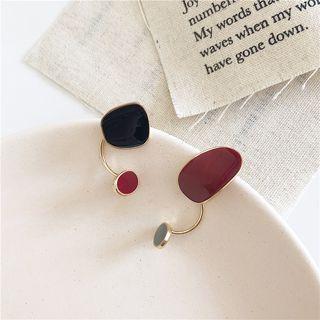 Non-matching Swing Earring As Shown In Figure - One Size