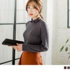 Collared Plain T-shirt