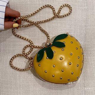 Chain Strawberry Crossbody Bag