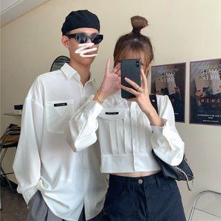 Couple Applique Shirt (long/ Short)