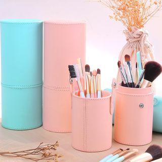 Plain Magnetic Makeup Brush Case