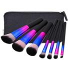 Set Of 7: Makeup Brush (with Makeup Pouch)