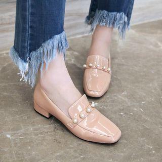 Low-heel Jewelry Loafers