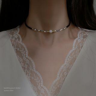 Freshwater Pearl Choker Choker - Freshwater Pearl - White - One Size