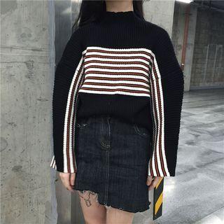 Stripe Long-sleeve Sweater