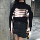 Stripe Long-sleeve Sweater