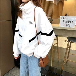 Color-block Zipped Jacket